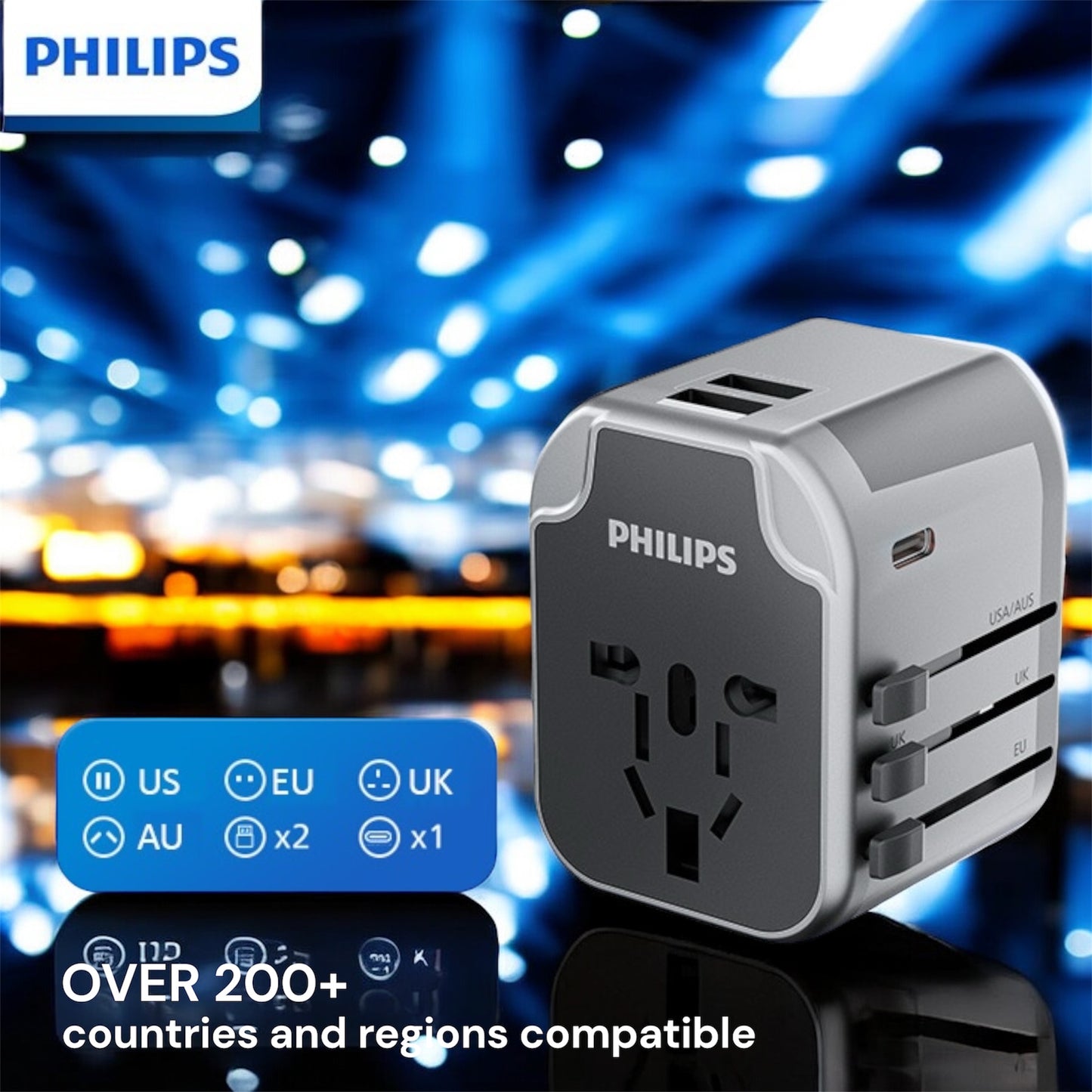 Philips Universal Travel Conversion Plug