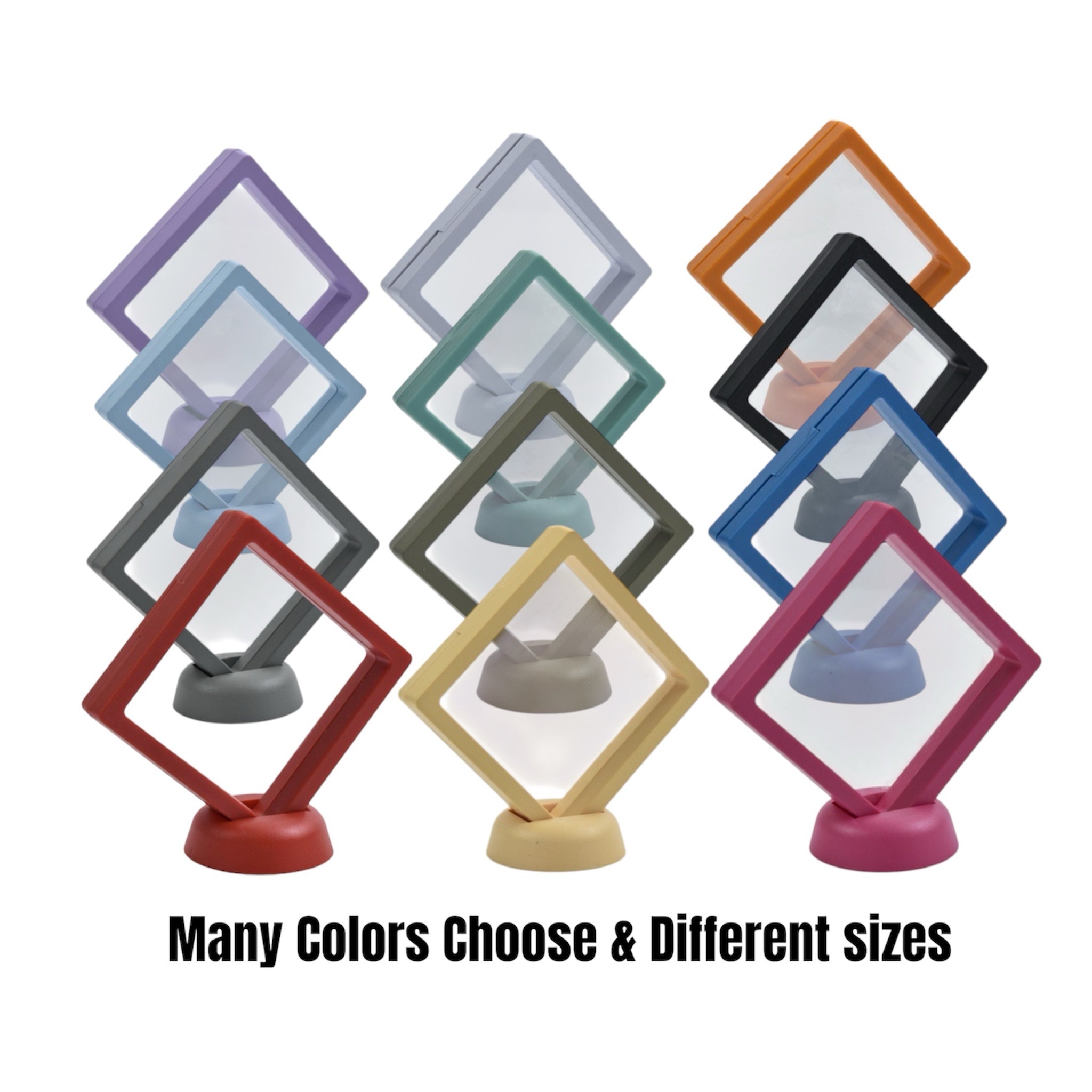 AIO 3D Floating Display Frame: Collectibles &
Jewelrycase