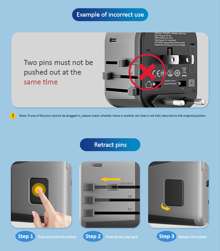 Philips Universal Travel Conversion Plug