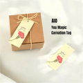 AlO You Magic Carnation Tag