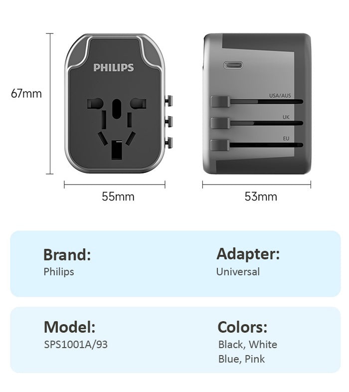 Philips Universal Travel Conversion Plug