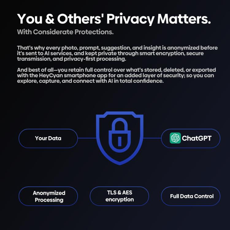 Zeblaze Eyewear AI Shooting Glasses Open-ear Audio AI Assistance(Sunglasses Lenses)