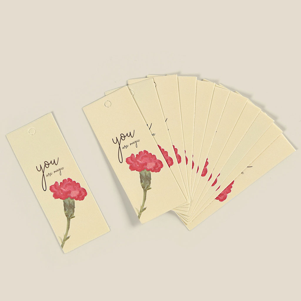 AlO You Magic Carnation Tag