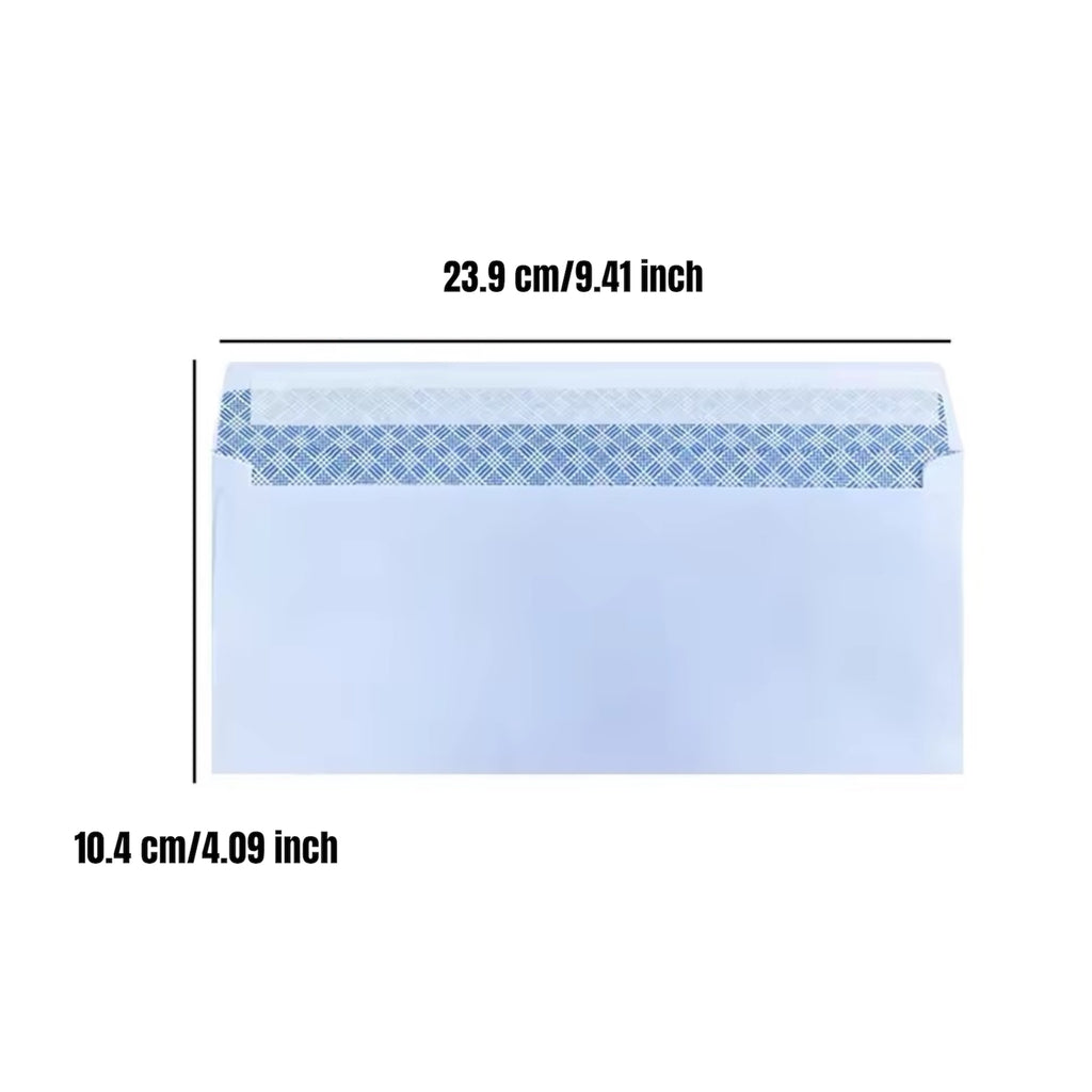 AIO Windowless white envelope 10 # Secure Business Envelope