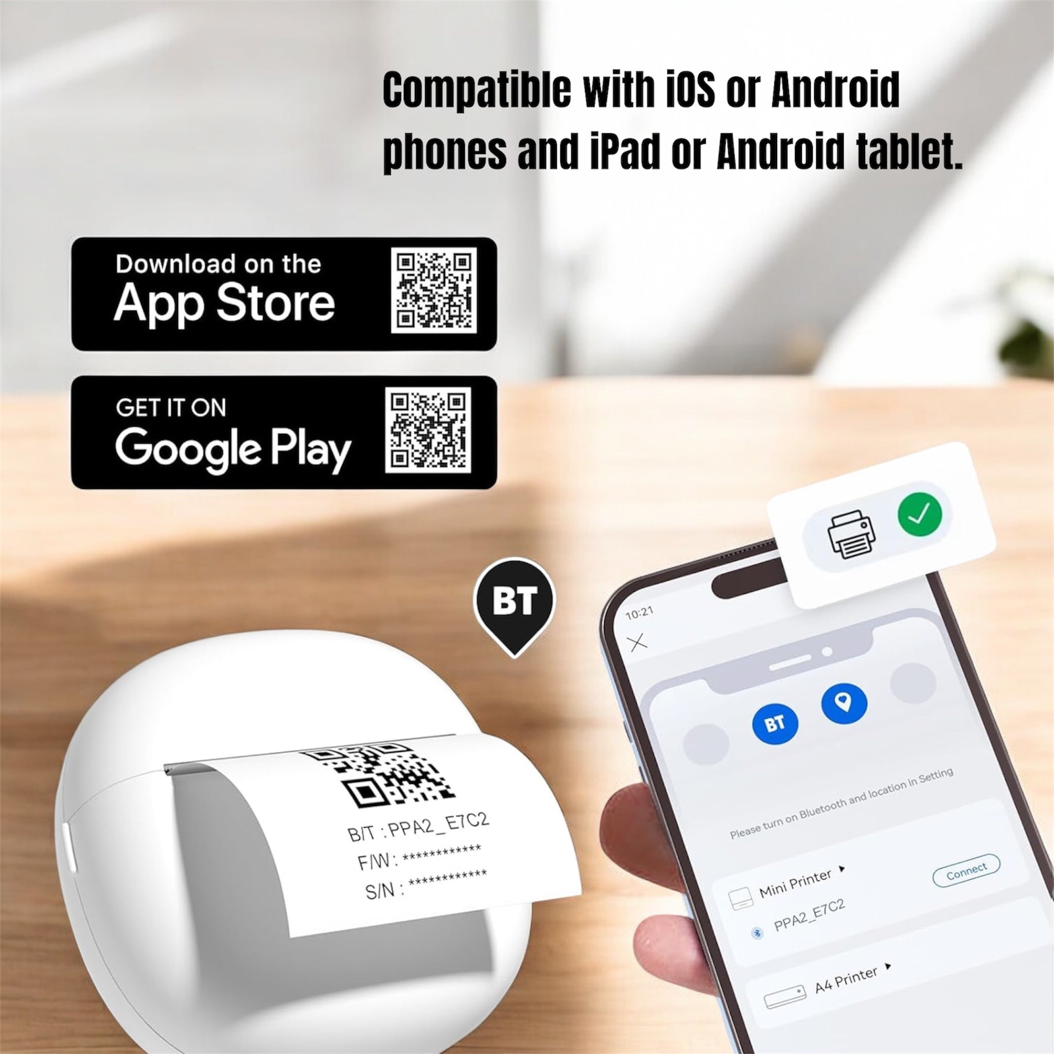 AIO Mini Thermal Printer