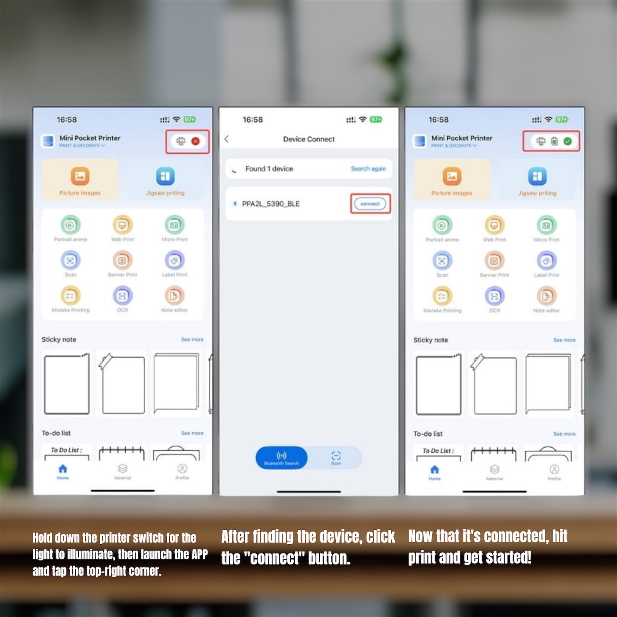 AIO Mini Thermal Printer